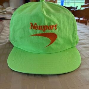 Newport Vibrant Green Nylon Cap